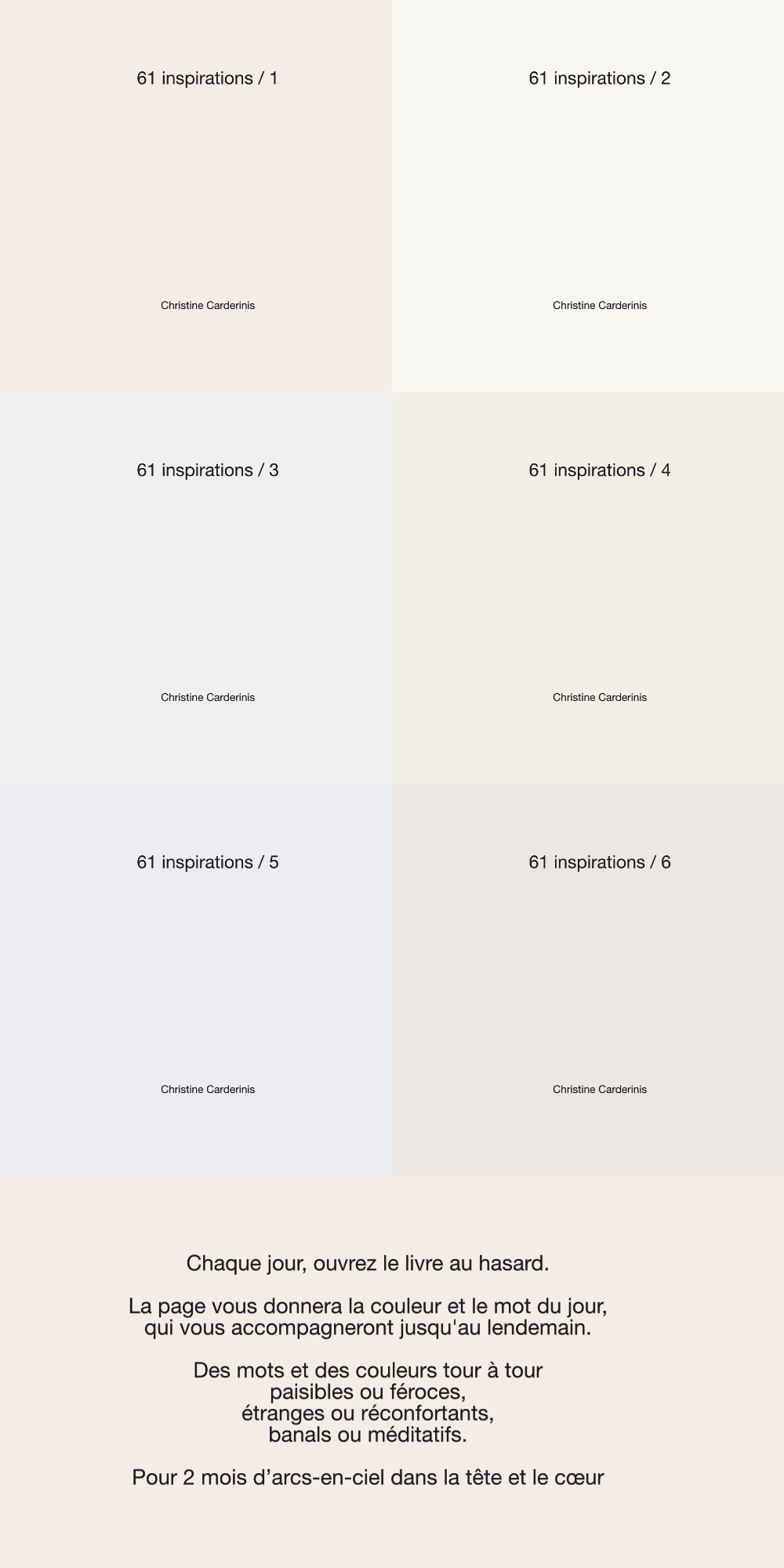 6x 61 inspirations